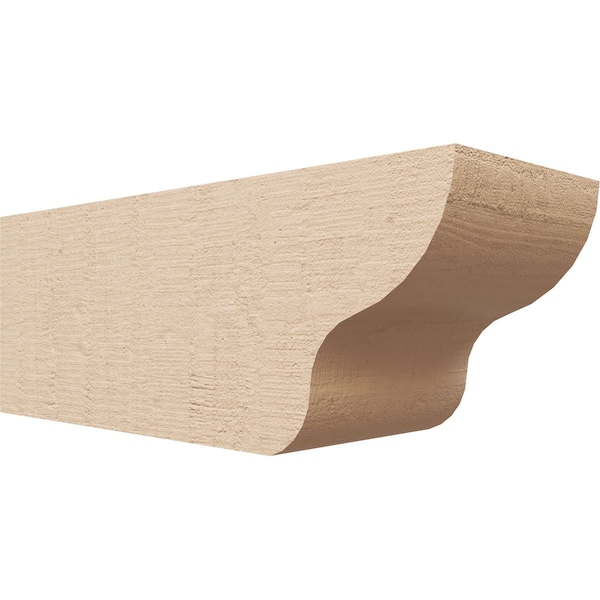 Ekena Millwork 6in. W x 6in. H x 16in. L Greensboro Woodgrain TimberThane Rafter Tail, Primed Tan RFTUR06X06X16GRNRCPR - main